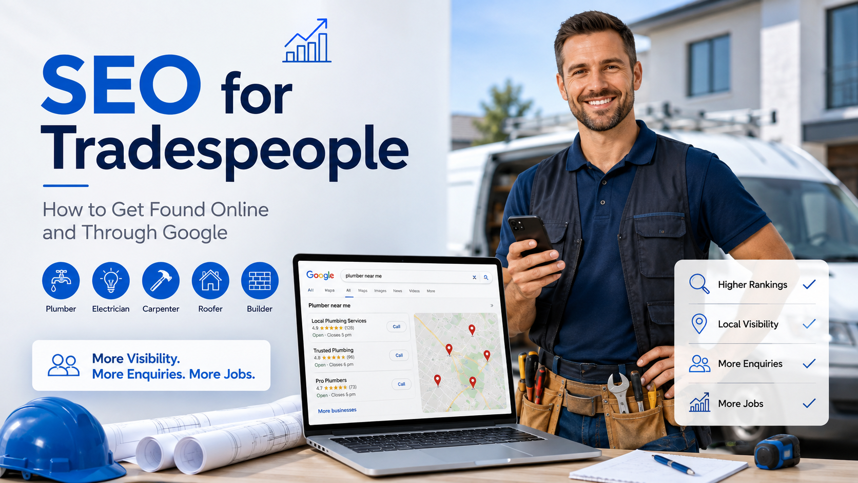 SEO for tradespeople – how Irish trades businesses get found on Google